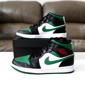 Jordan | Shoes | Air Jordan Mid Green Toepine Green Sz 9m 15w | Poshmark